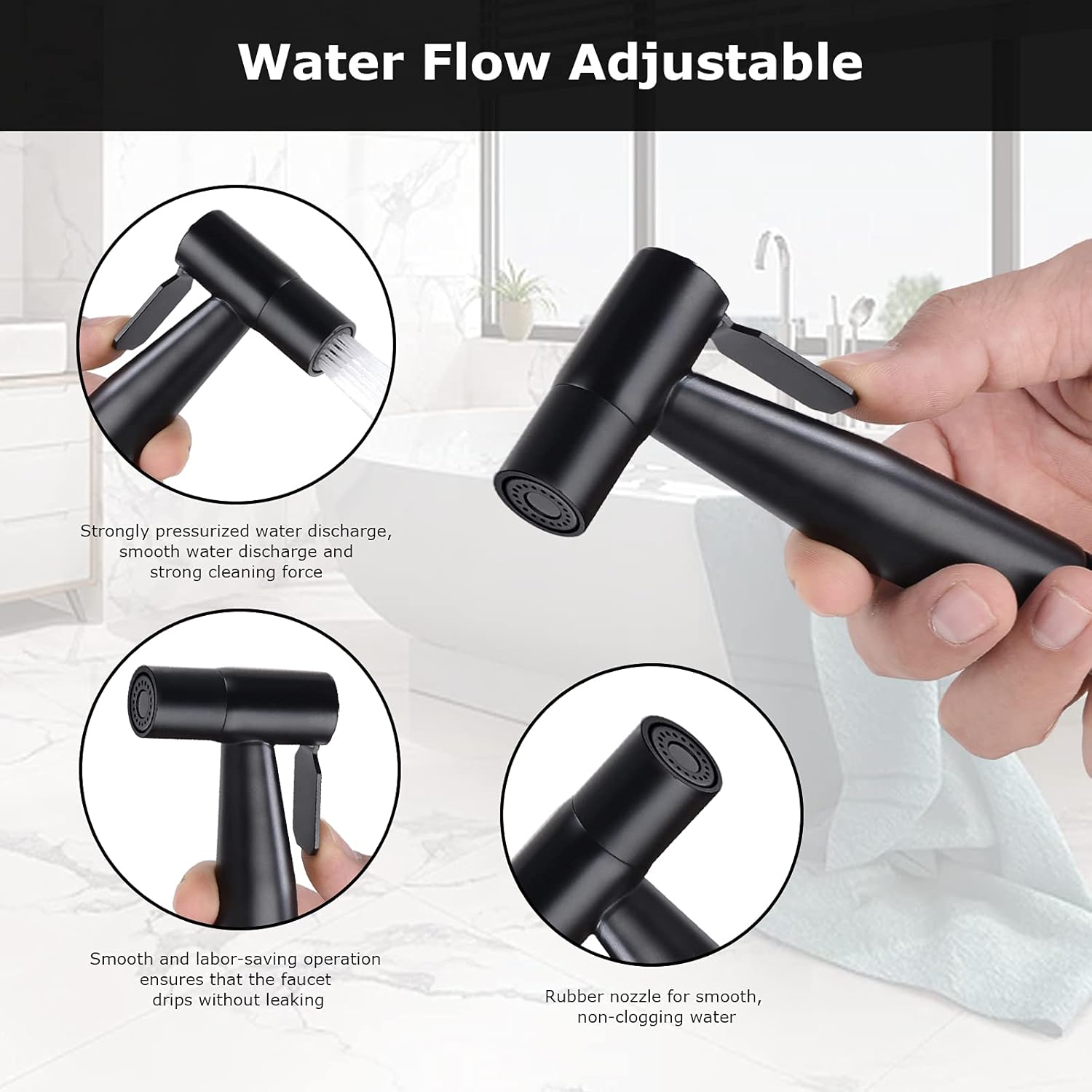 LOSCHEN bidet sprayer kit — components view