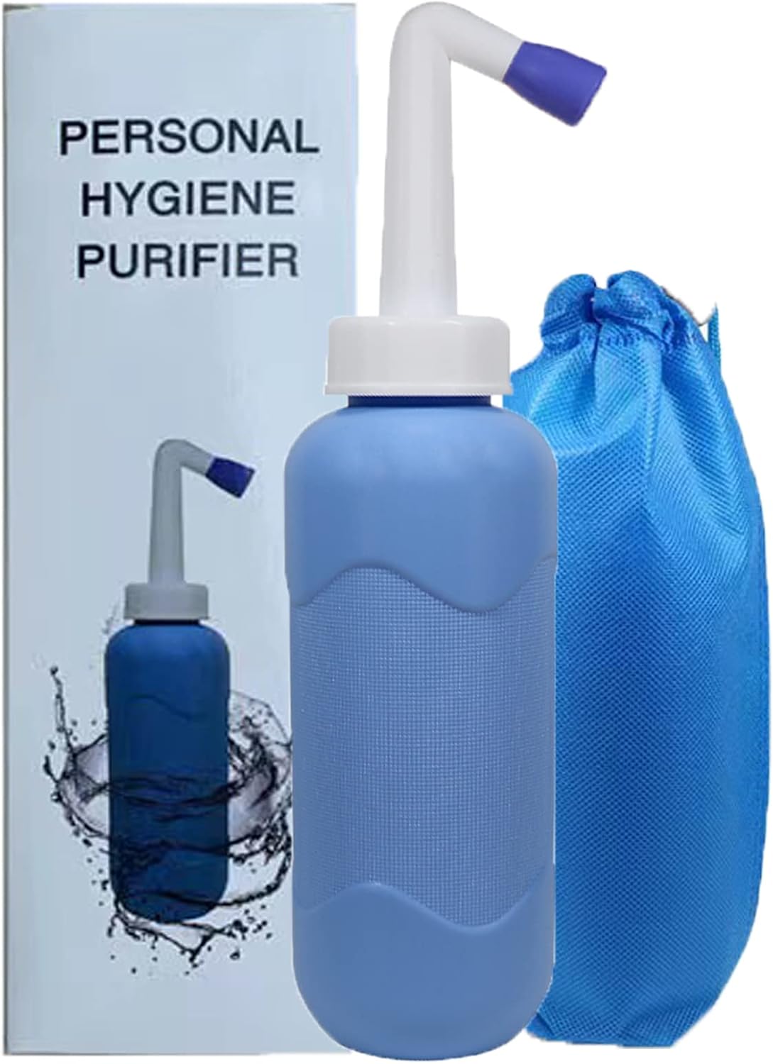 Portable travel bidet bottle 500ml for personal hygiene on the go